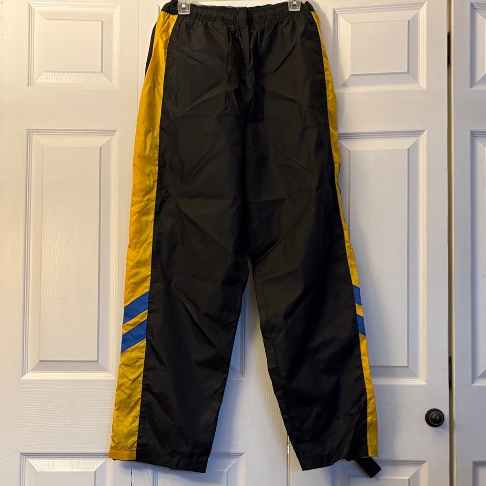 Black and Yellow Men's Track Pants